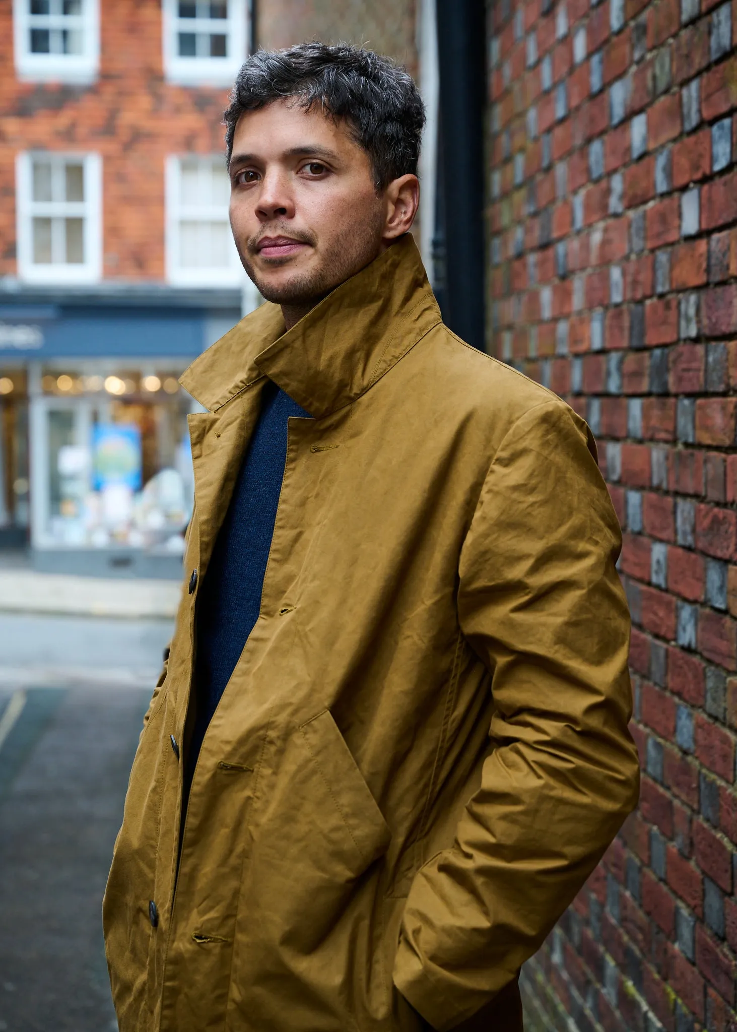 Men's dry waxed duster coat - Breen sold by Freight HHG product image thumbnail 4