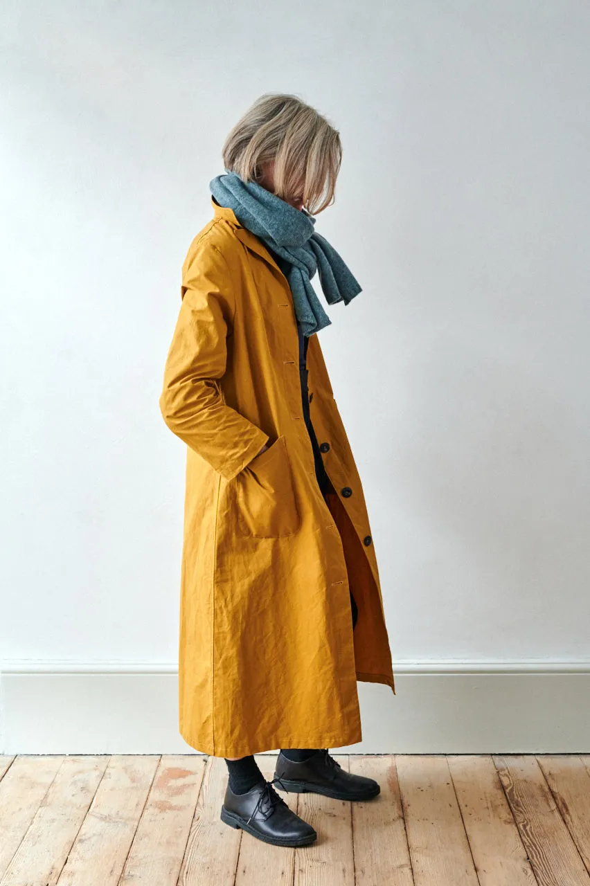 Women's Dry Waxed Duster Coat in Cumin sold by Freight HHG product image thumbnail 4