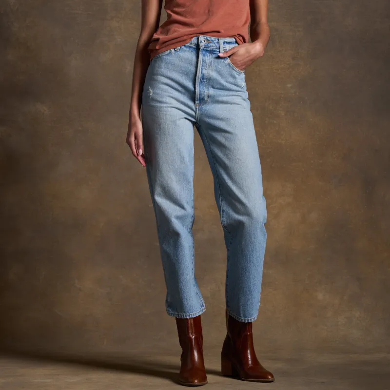 Hayden Straight Leg Jean made by rowan