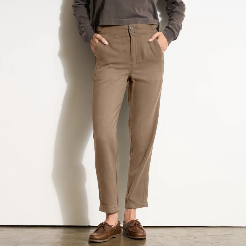 Odell Drape Denim Twill Pant made by rowan