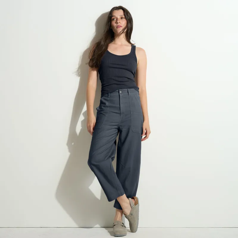 Quincy Utility Barrel Pant made by rowan