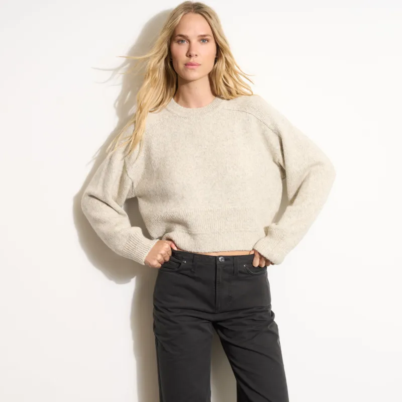 Marfa Crew Neck Sweater made by rowan