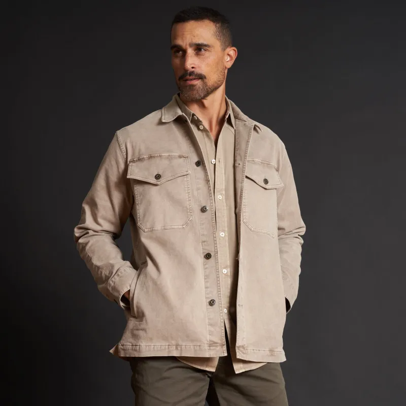 Odessa Mid-Century Twill Field Jacket made by rowan