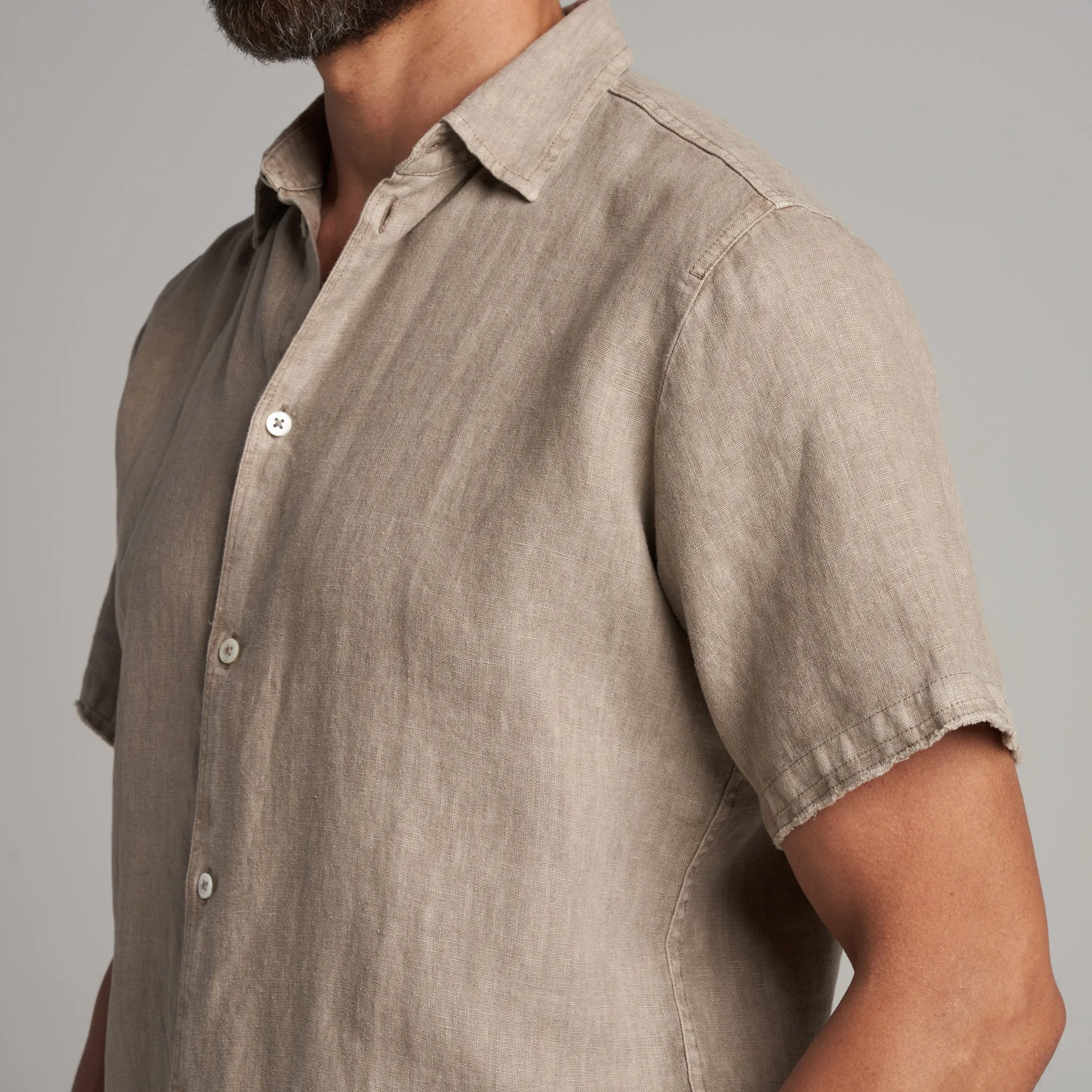 Lyons Short Sleeve Linen Shirt sold by rowan product image thumbnail 3