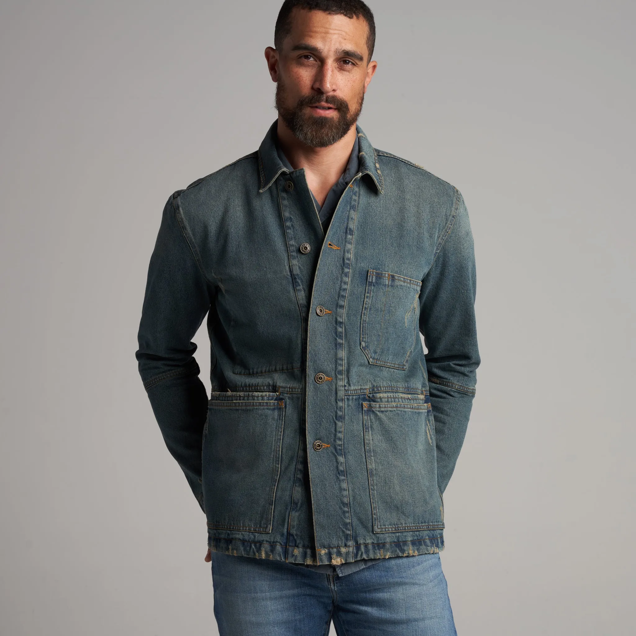 1955 Duncan Denim Chore Jacket sold by rowan product image thumbnail 2