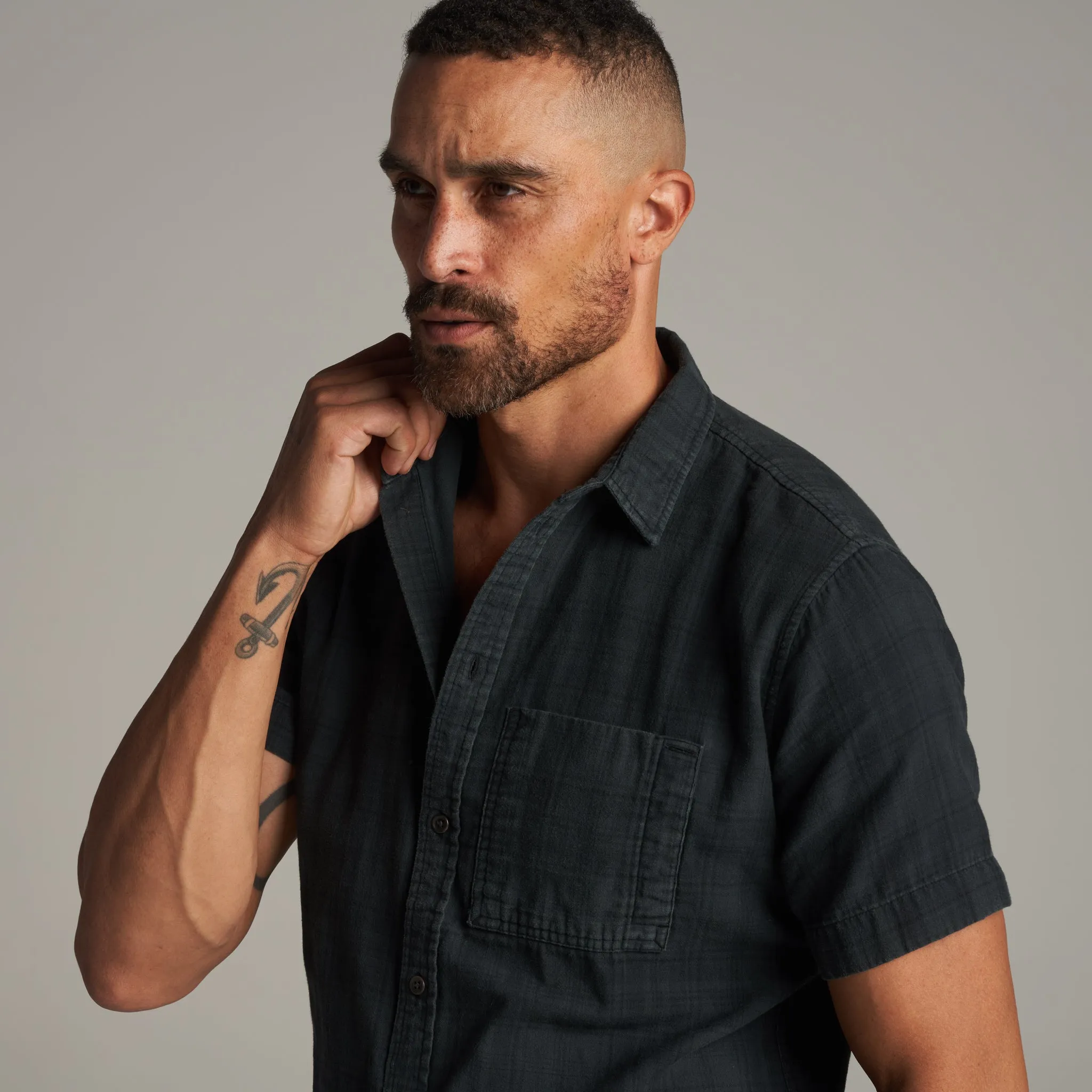 Bray Short Sleeve Plaid Shirt sold by rowan product image thumbnail 2