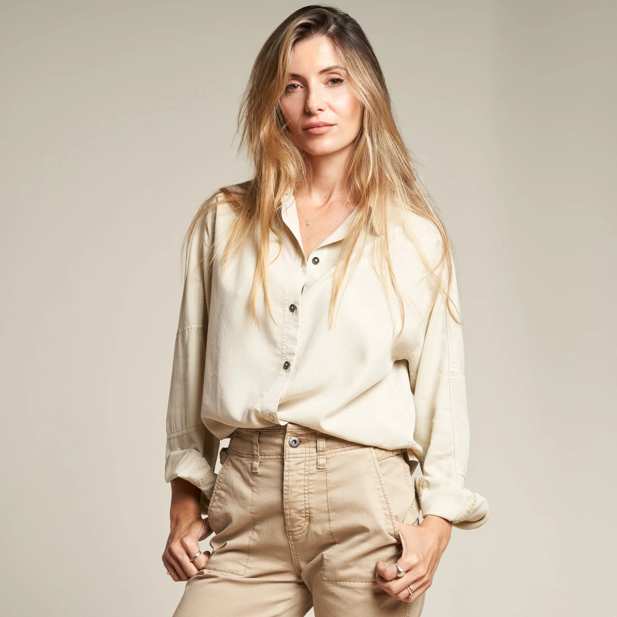 Joan Drape Twill Top sold by rowan product image thumbnail 4