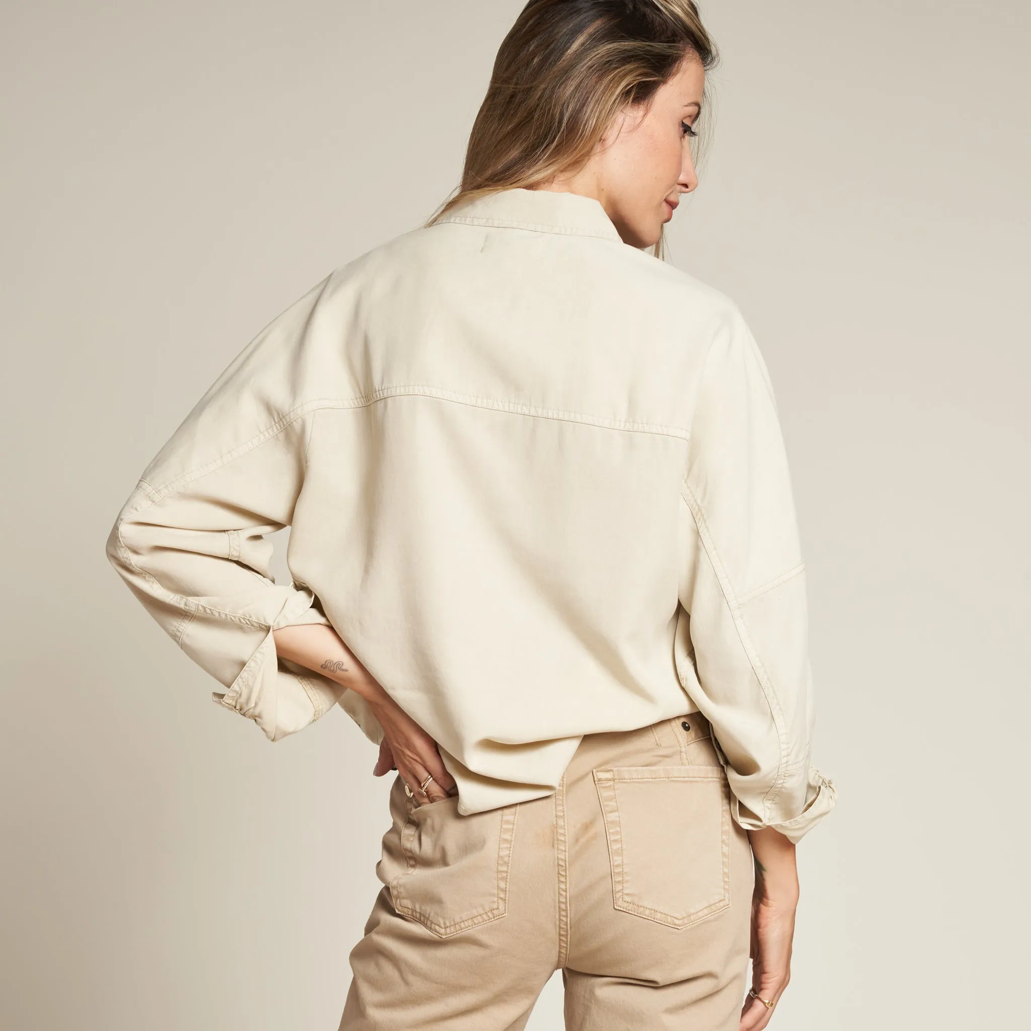 Joan Drape Twill Top sold by rowan product image thumbnail 5
