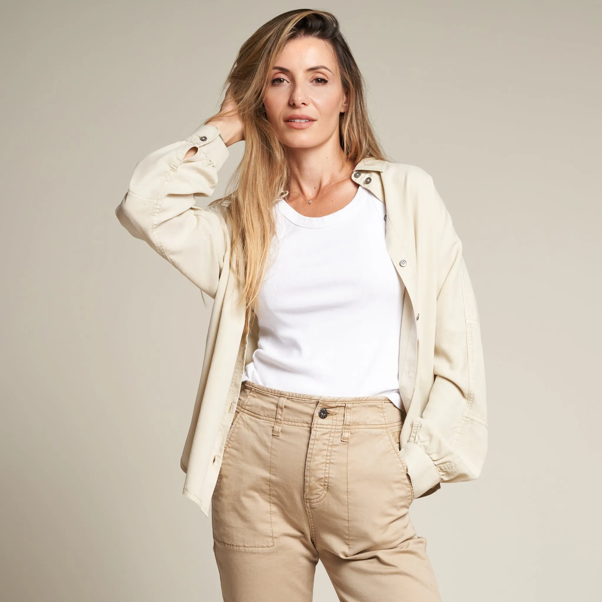 Joan Drape Twill Top sold by rowan product image thumbnail 2