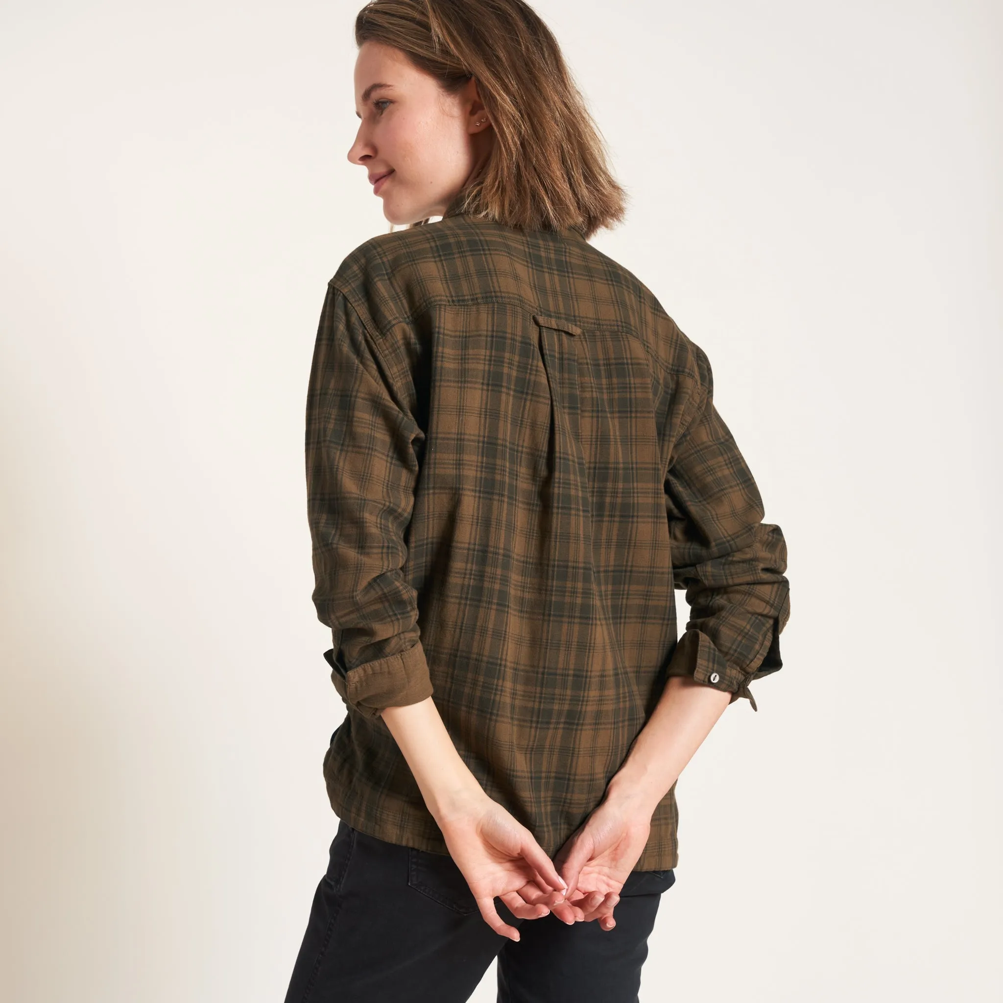 Dallas Oversized Plaid Shirt sold by rowan product image thumbnail 4