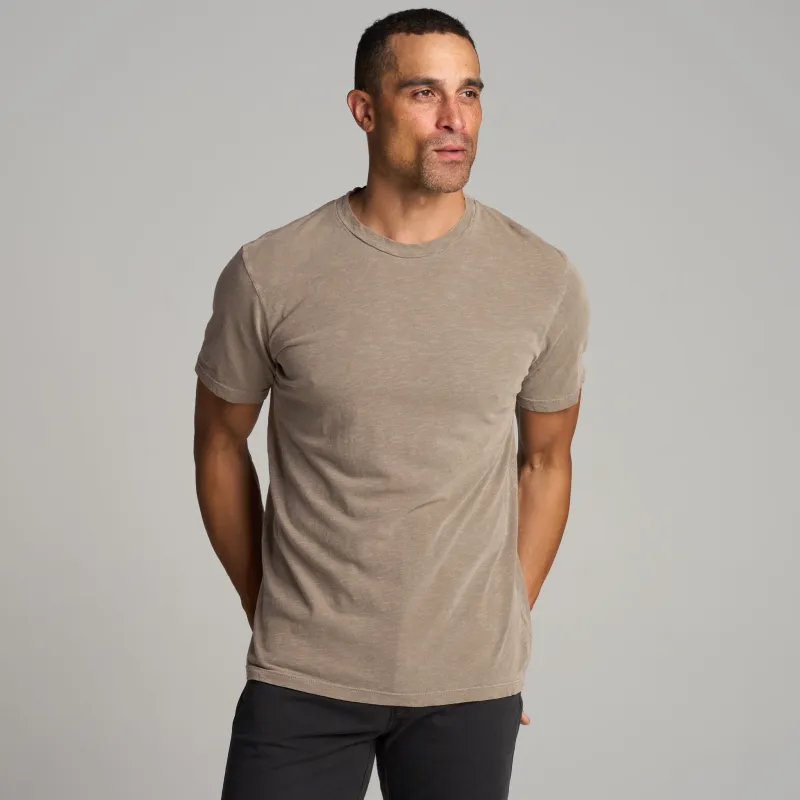 Asher Standard Slub Tee made by rowan