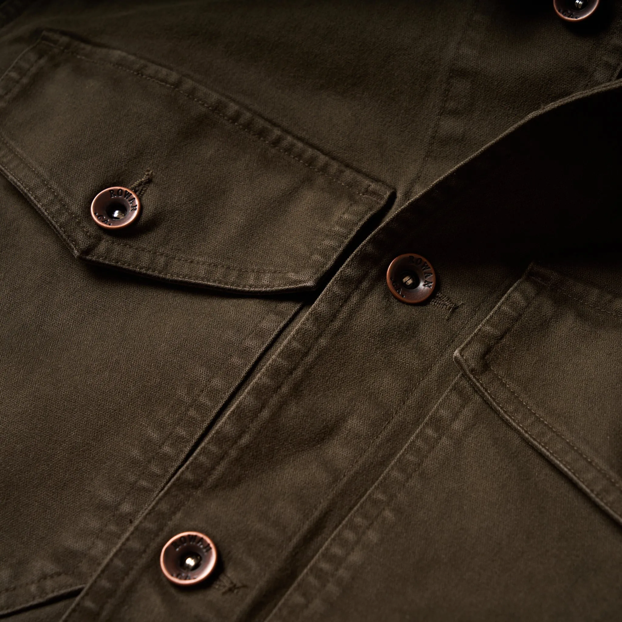 Odessa Mid-Century Twill Field Jacket sold by rowan product image thumbnail 5