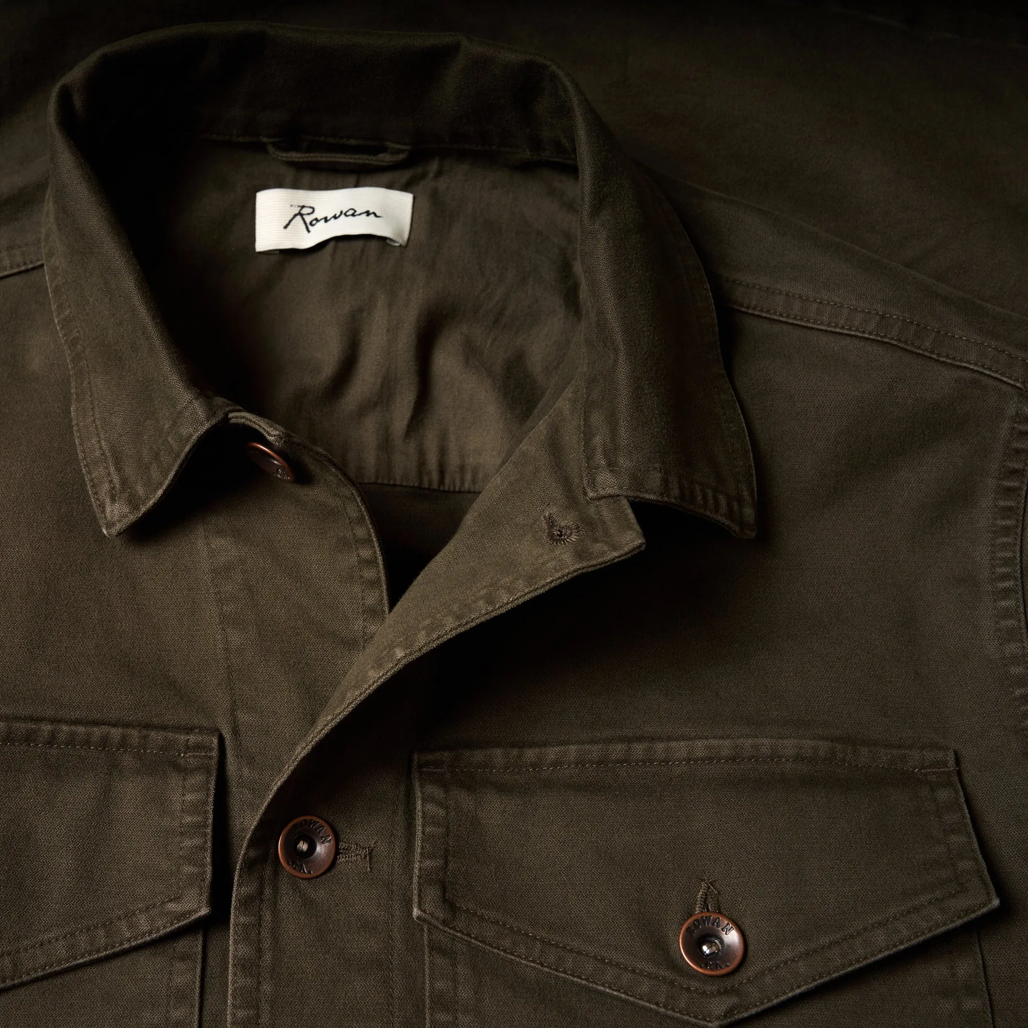 Odessa Mid-Century Twill Field Jacket sold by rowan product image thumbnail 3
