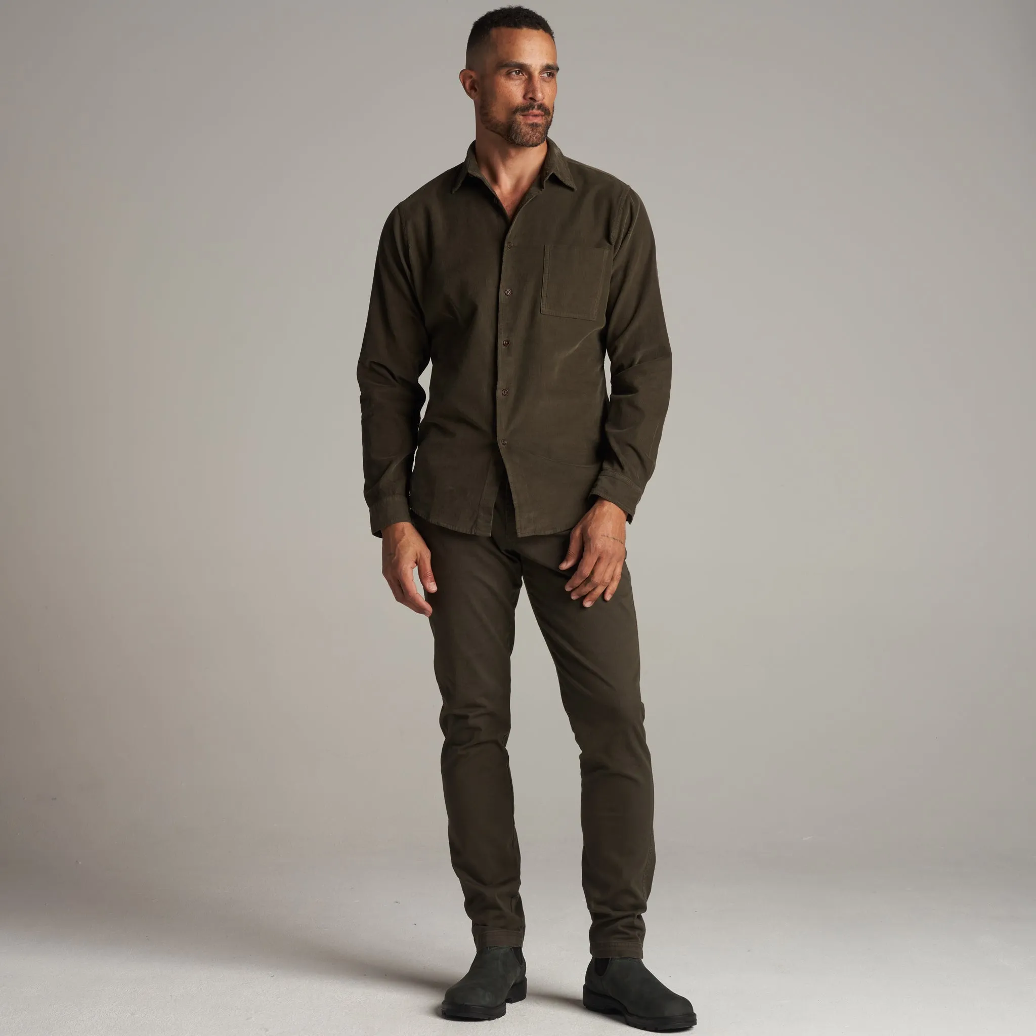Nobel Fine Wale Cord Shirt sold by rowan product image thumbnail 2