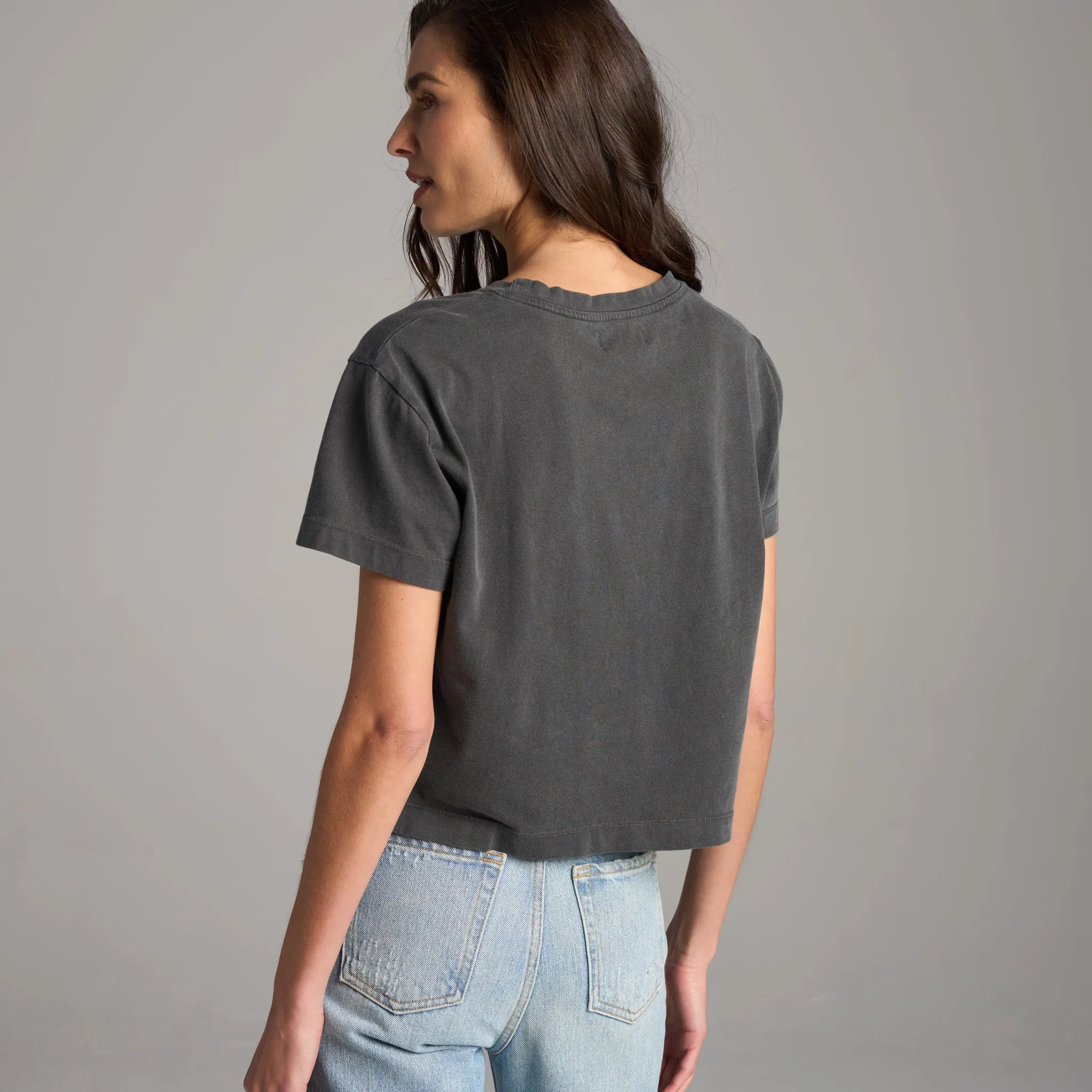 Reagan Short Sleeve Boyfriend Tee sold by rowan product image thumbnail 4