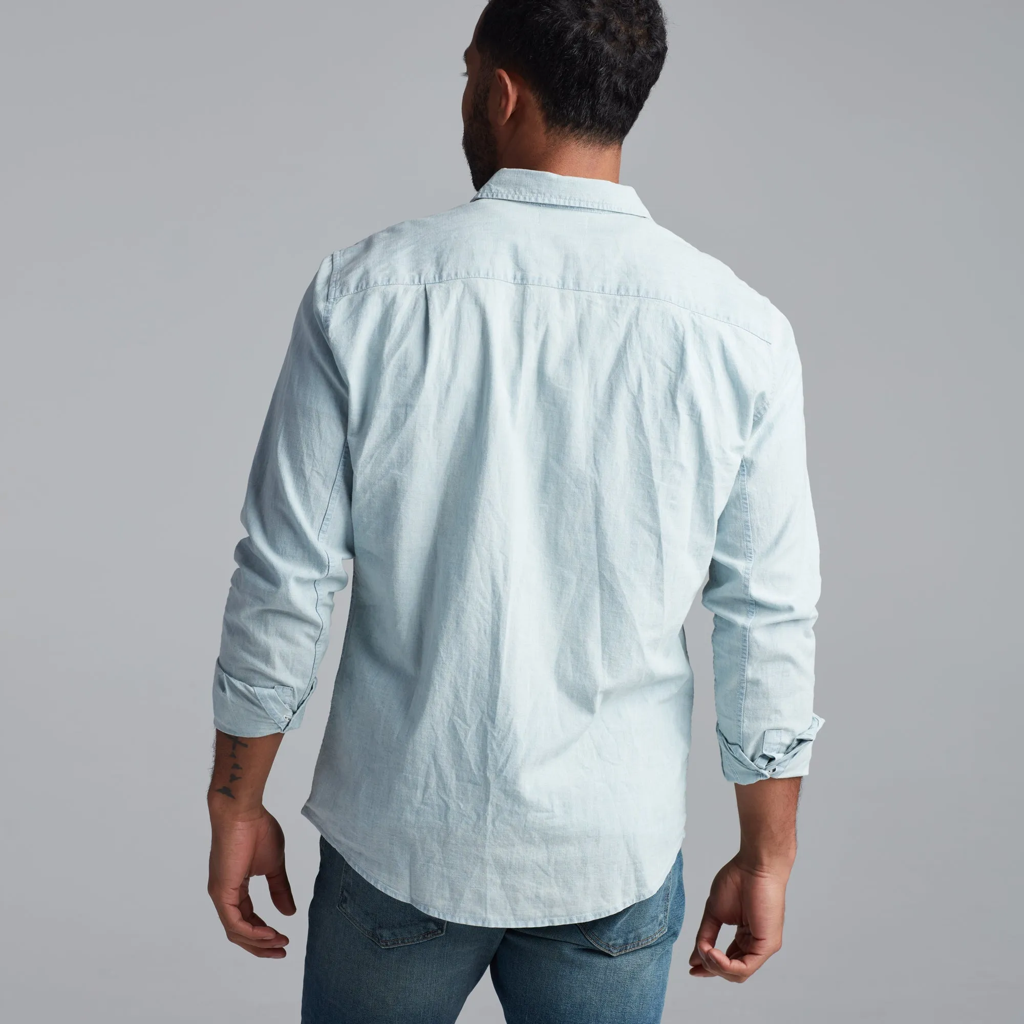 Pecos Chambray Shirt sold by rowan product image thumbnail 5