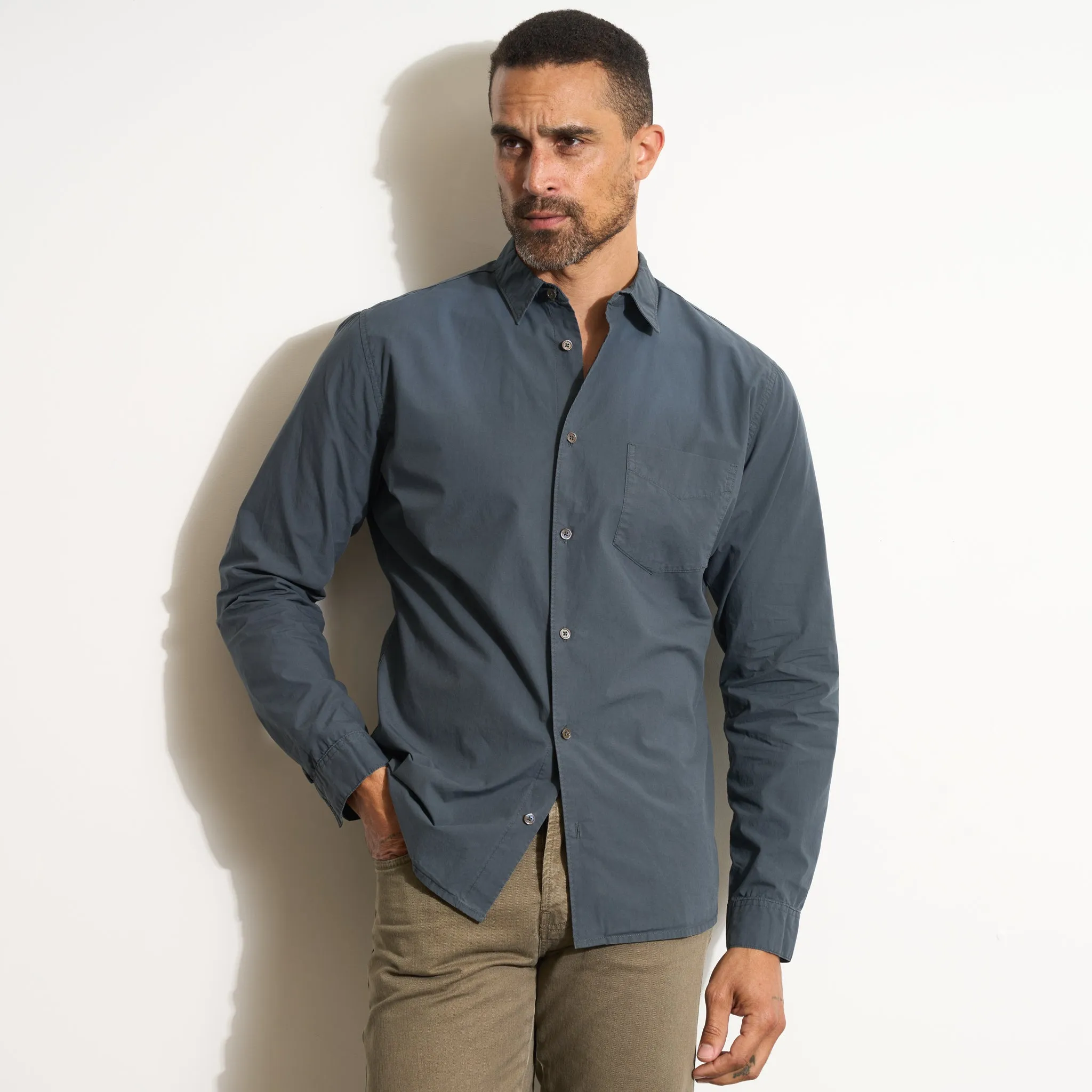 Everett Poplin Shirt sold by rowan product image thumbnail 2