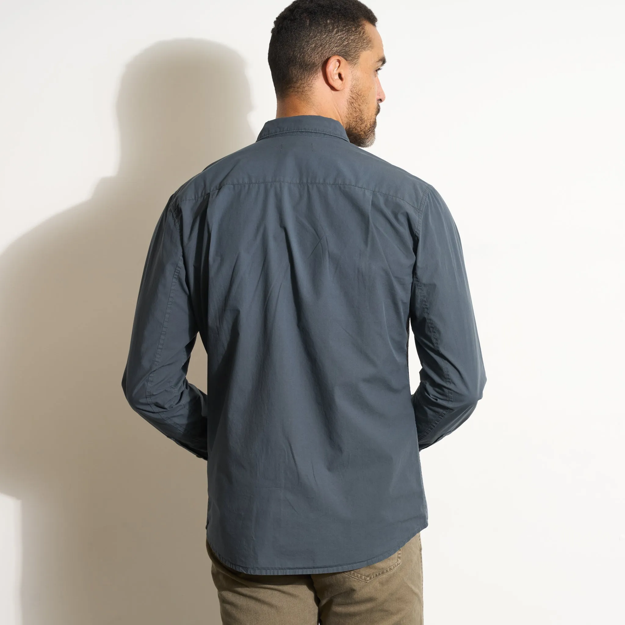 Everett Poplin Shirt sold by rowan product image thumbnail 4