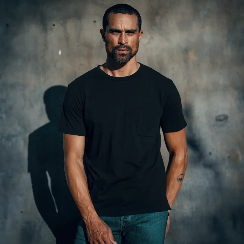 Asher Pocket Tee made by rowan