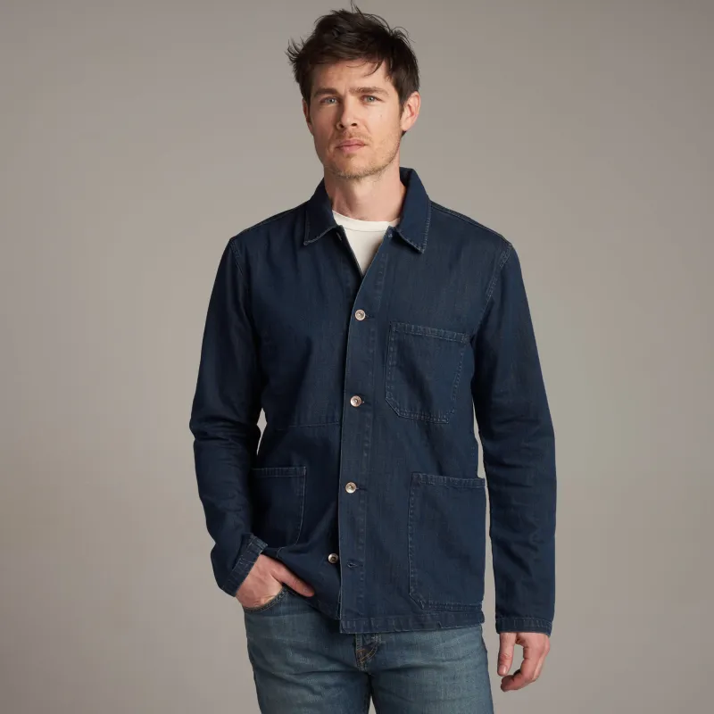 Duncan Denim Chore Jacket made by rowan