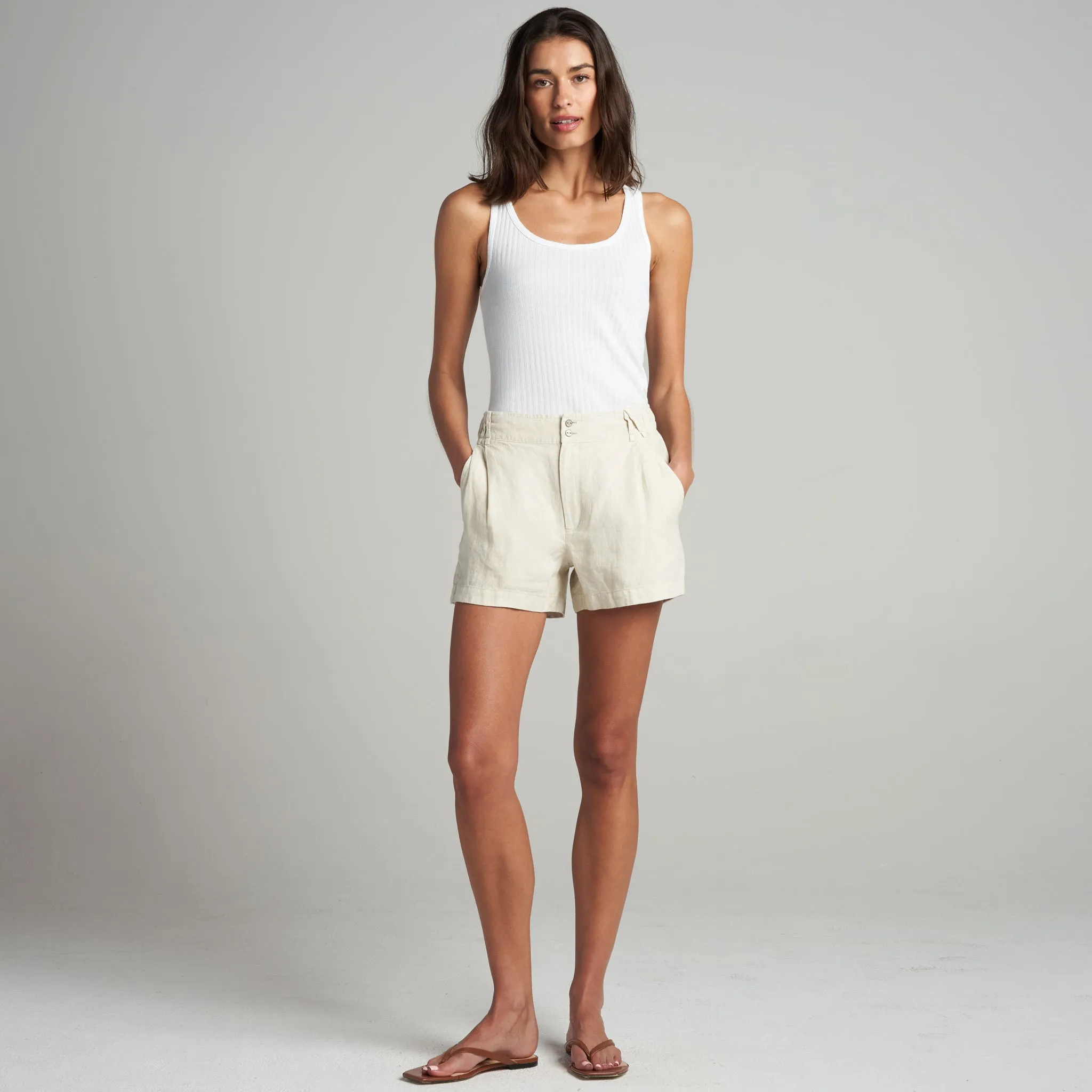 Grayson Linen Short sold by rowan product image thumbnail 2