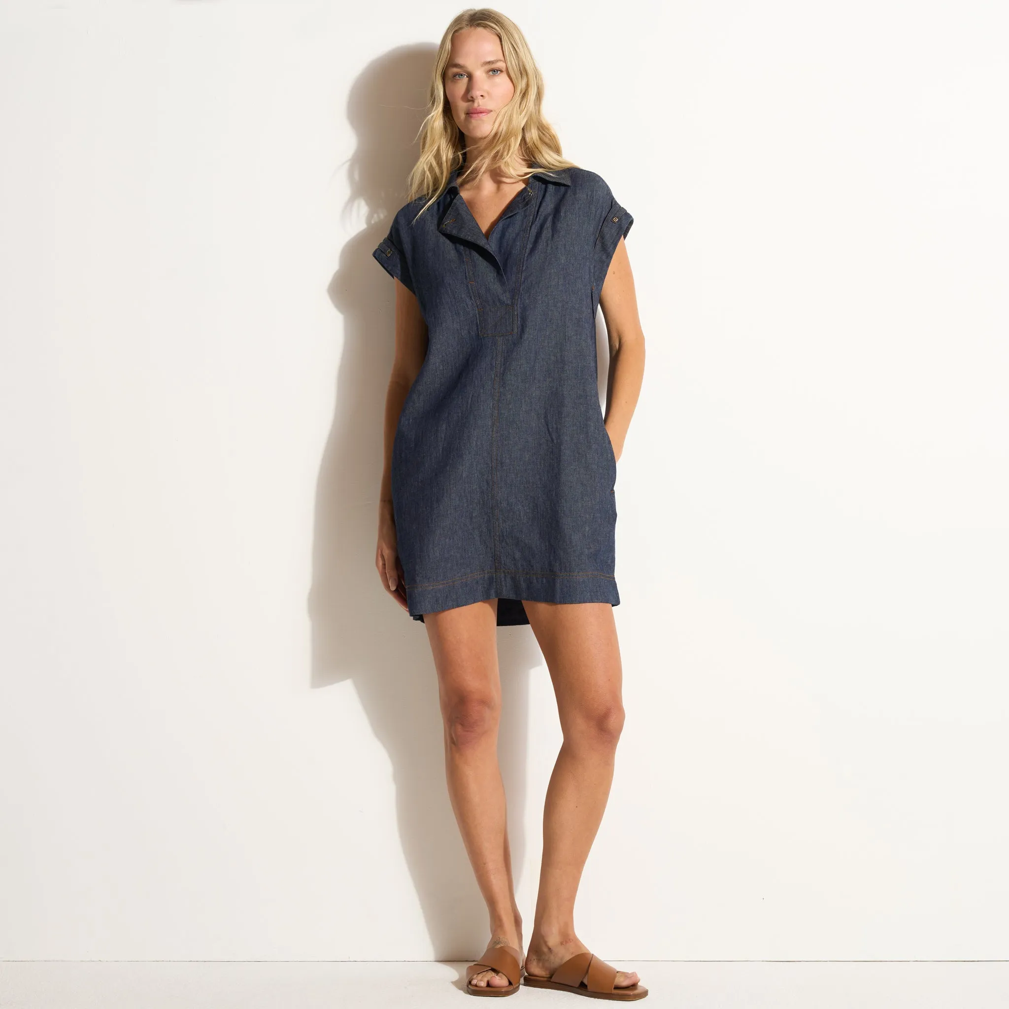 Blake Japanese Fluid Denim Dress sold by rowan product image thumbnail 2