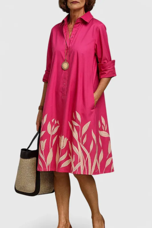 Camrynah | Sophisticated Midi Dress made by Rowan Toronto