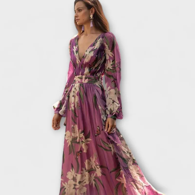 High-Quality Elegant Maxi Dress made by Rowan Toronto