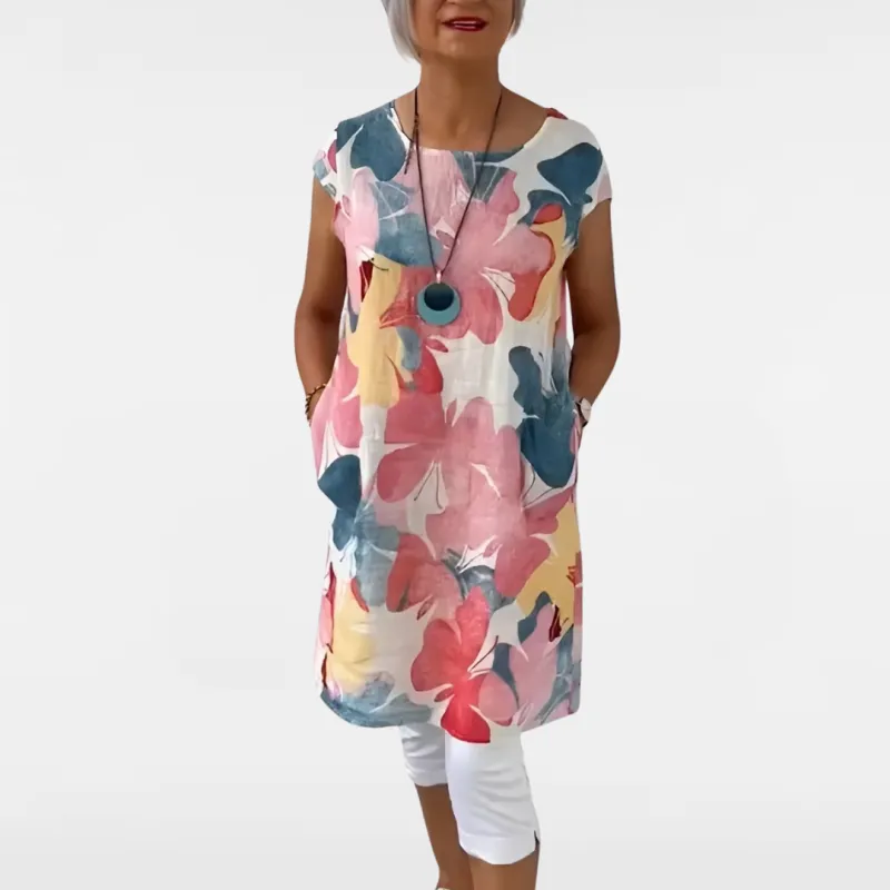LINDA | BLOOM TUNIC DRESS made by Rowan Toronto