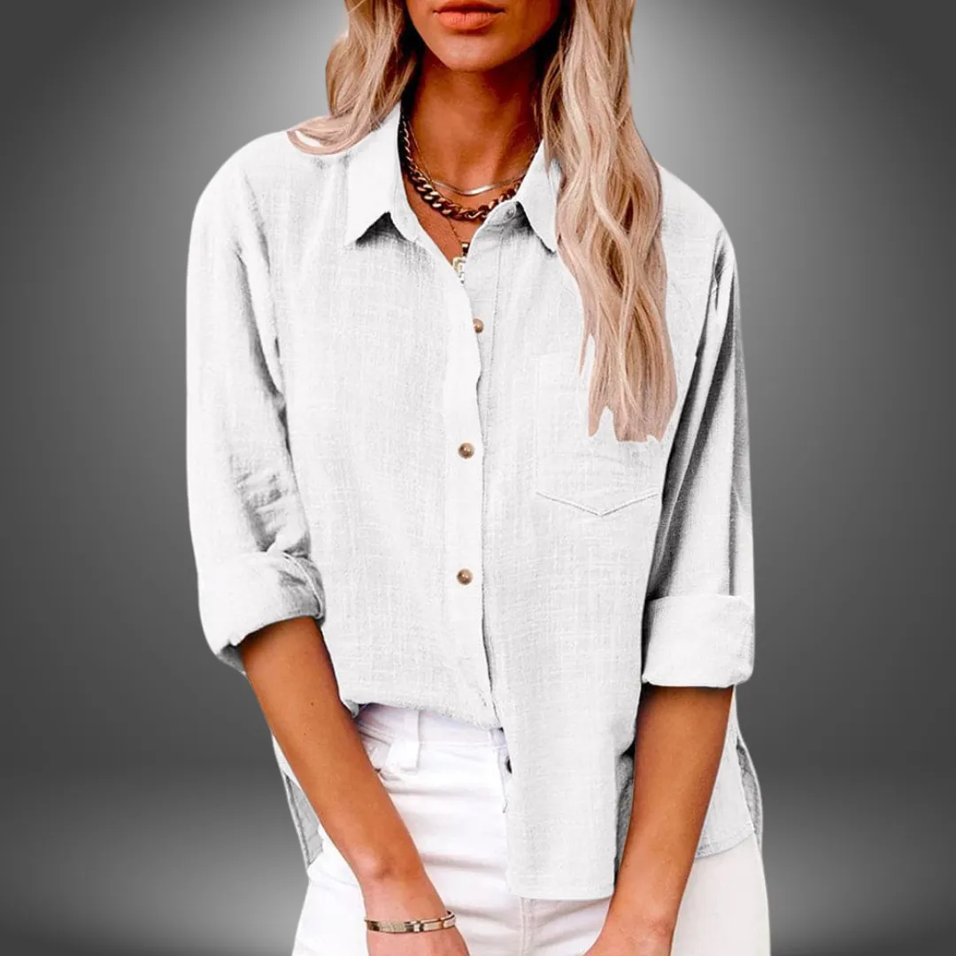 JOSEPHINE | CASUAL COLLARED BLOUSE sold by Rowan Toronto product image thumbnail 5
