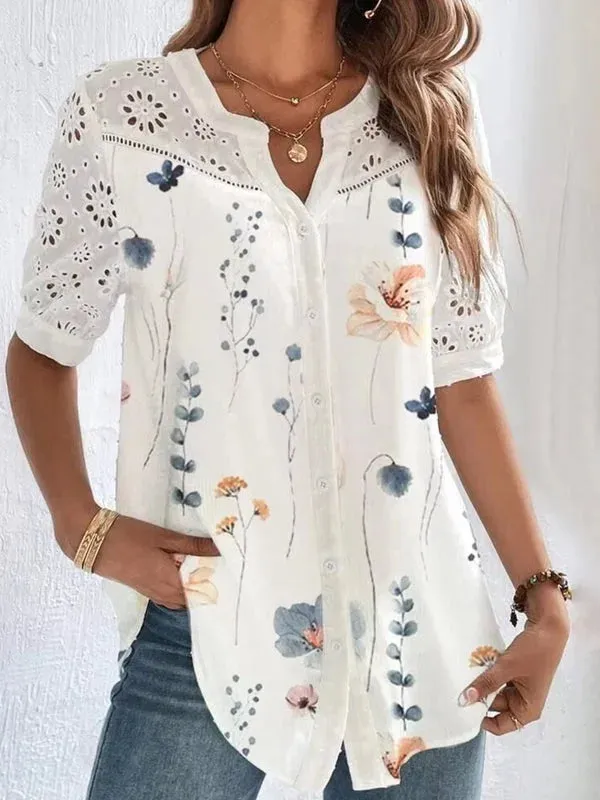 ANDI | CASUAL LACE BLOUSE sold by Rowan Toronto product image thumbnail 3