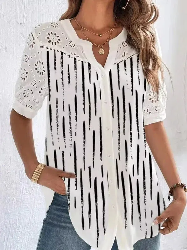 ANDI | CASUAL LACE BLOUSE sold by Rowan Toronto product image thumbnail 5