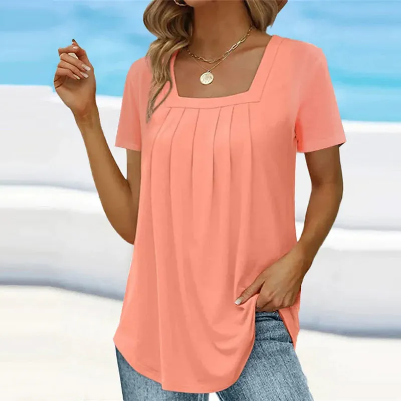 TINA | CASUAL PLEATED BLOUSE sold by Rowan Toronto product image thumbnail 5