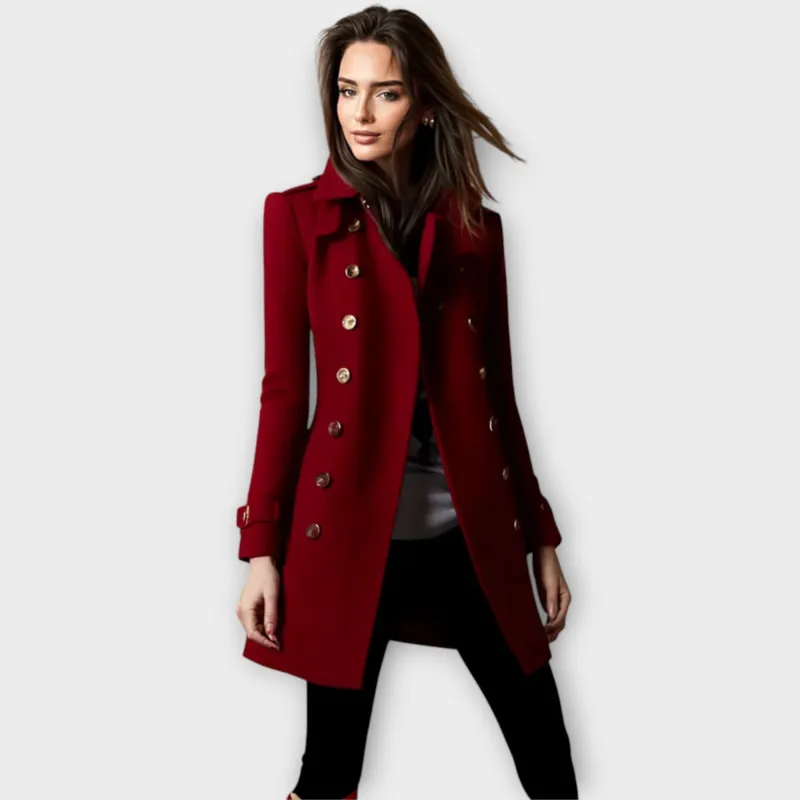 Linda™ | Double Breasted Trench Coat made by Rowan Toronto