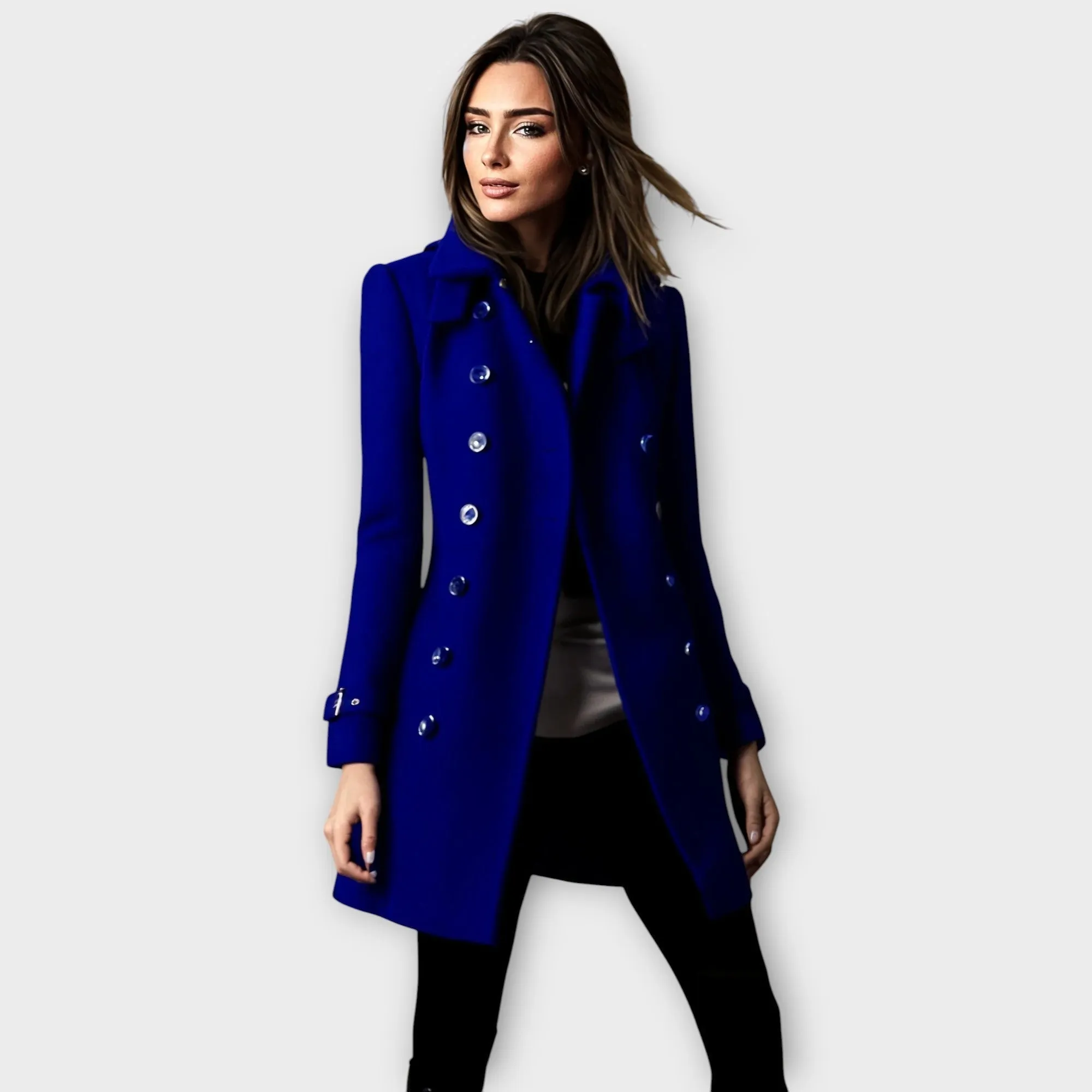 Linda™ | Double Breasted Trench Coat sold by Rowan Toronto product image thumbnail 3