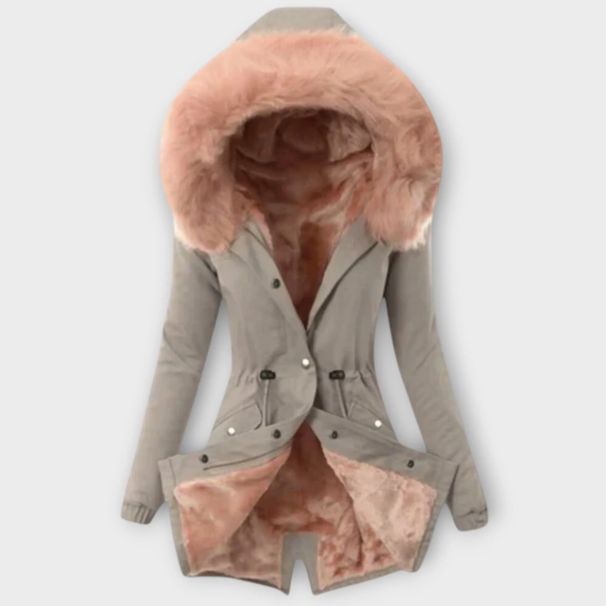 Celine™ | Chic Winter Jacket with Fur sold by Rowan Toronto product image thumbnail 3