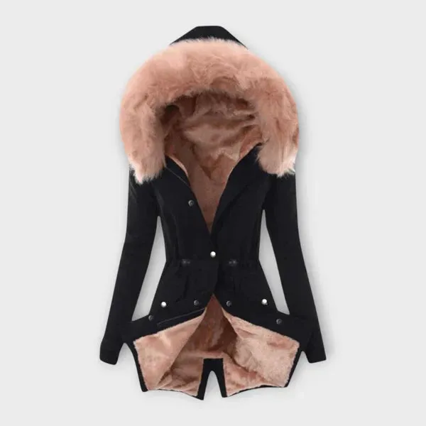 Celine™ | Chic Winter Jacket with Fur sold by Rowan Toronto product image thumbnail 5