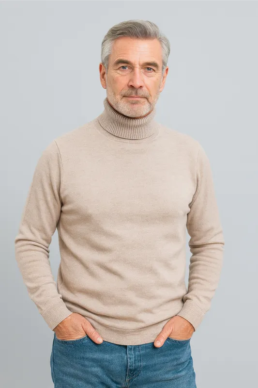 Douglas™ | The Classic Knit Turtleneck made by Rowan Toronto