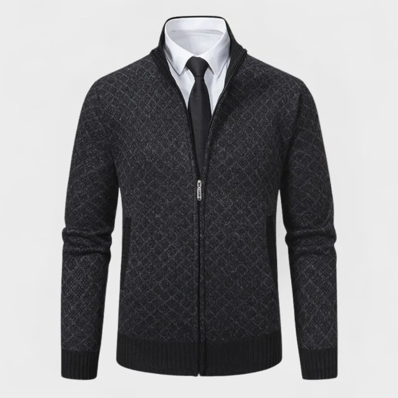 Langford™ | The Refined Zip-Up Sweater made by Rowan Toronto