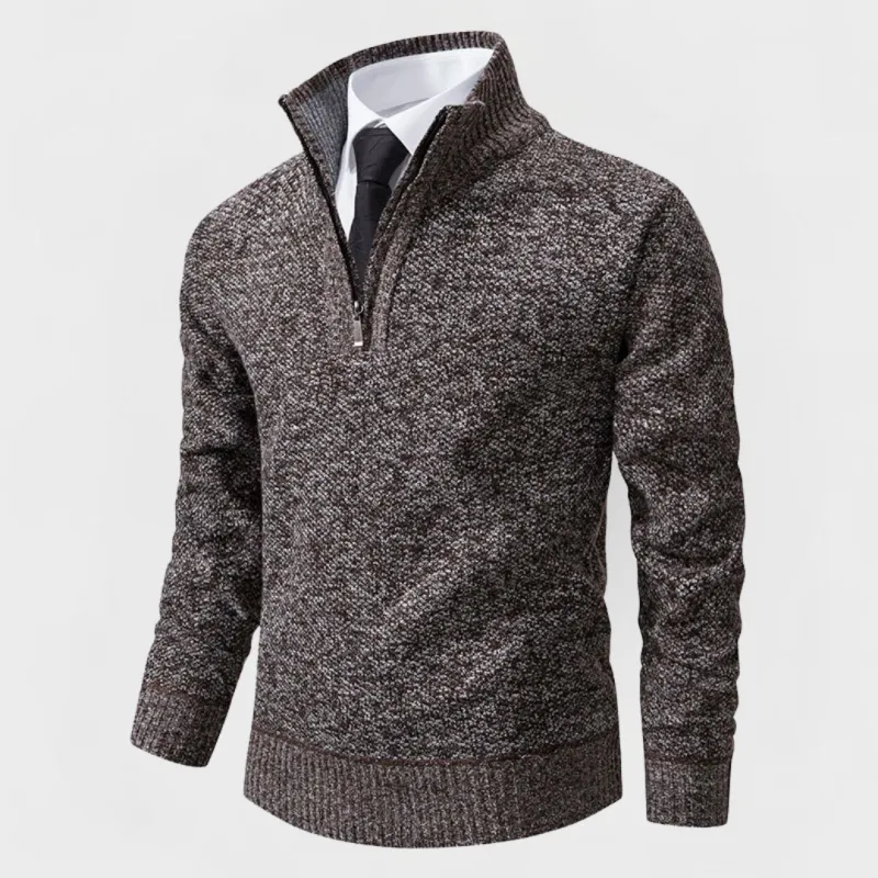 Owen™ | Zip Knit Sweater made by Rowan Toronto