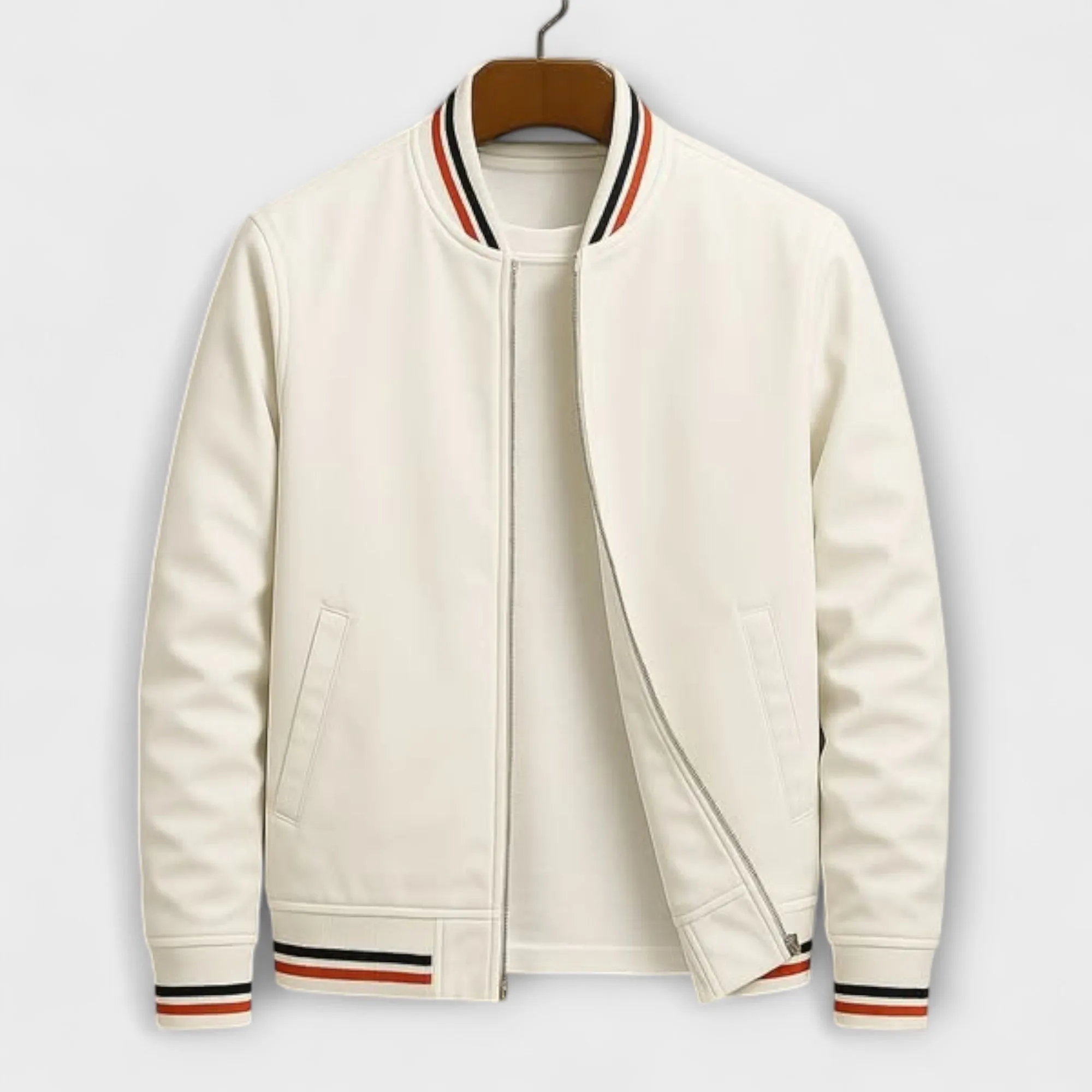 Jasper™ | Striped Bomber Jacket sold by Rowan Toronto