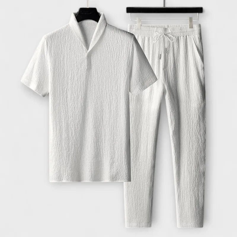 Elijah™ | Chic Linen Suit made by Rowan Toronto
