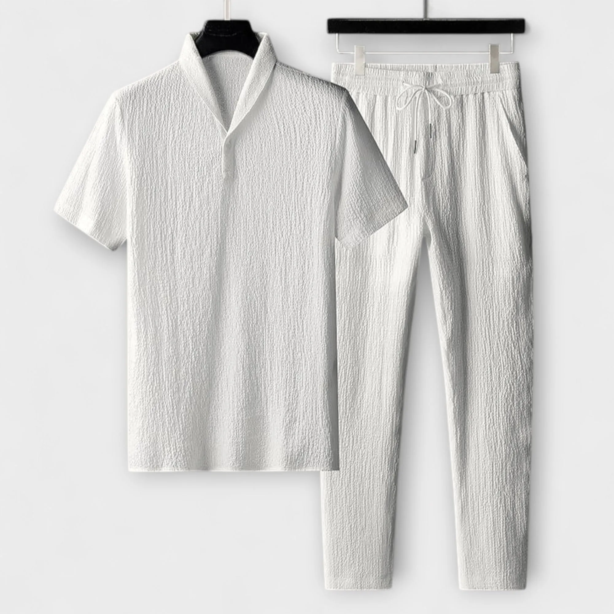 Elijah™ | Chic Linen Suit sold by Rowan Toronto