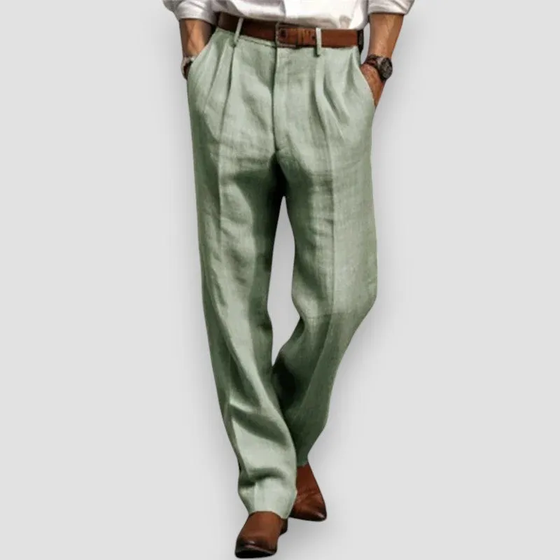 Orion™ | Linen Trousers sold by Rowan Toronto product image thumbnail 3