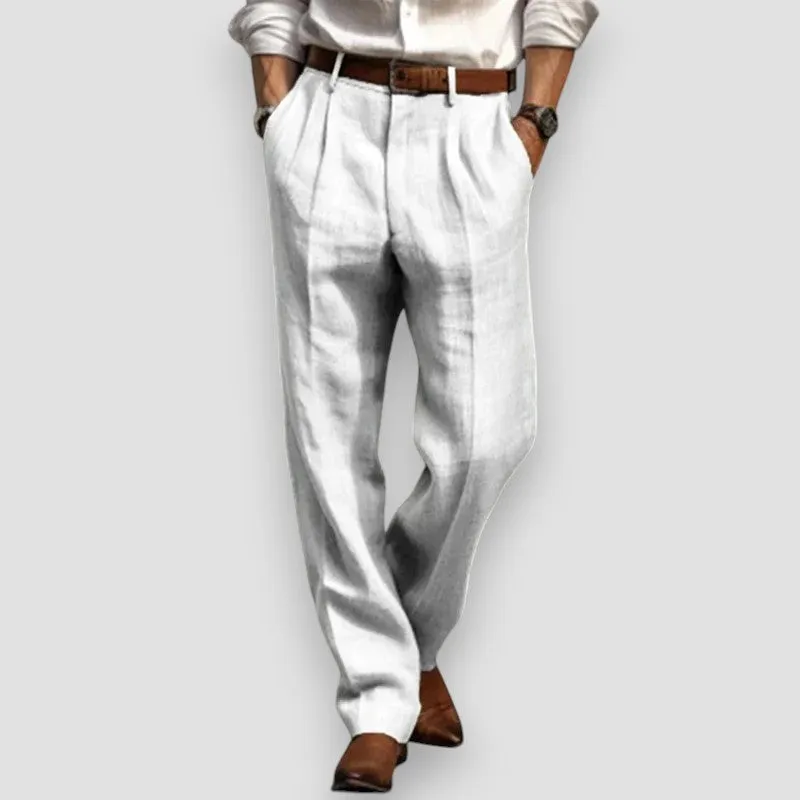 Orion™ | Linen Trousers sold by Rowan Toronto product image thumbnail 4