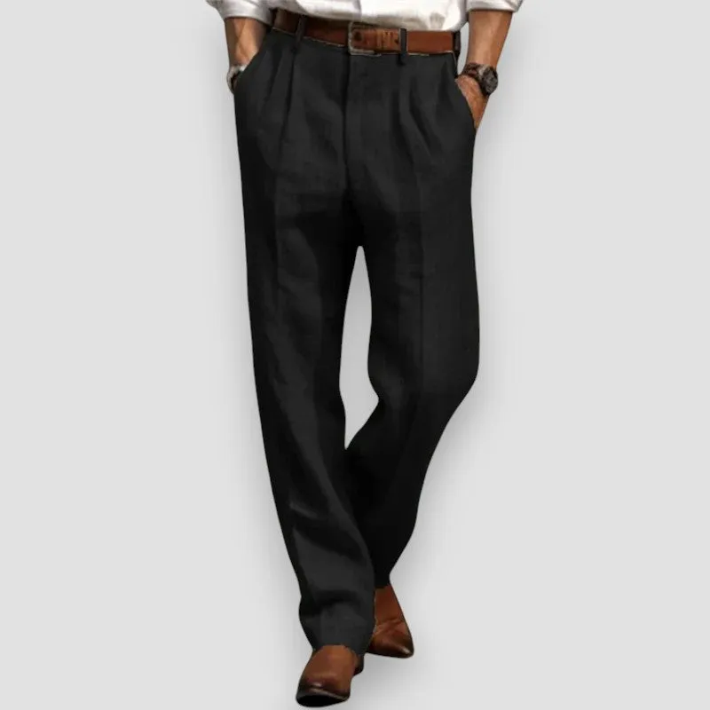 Orion™ | Linen Trousers sold by Rowan Toronto product image thumbnail 2