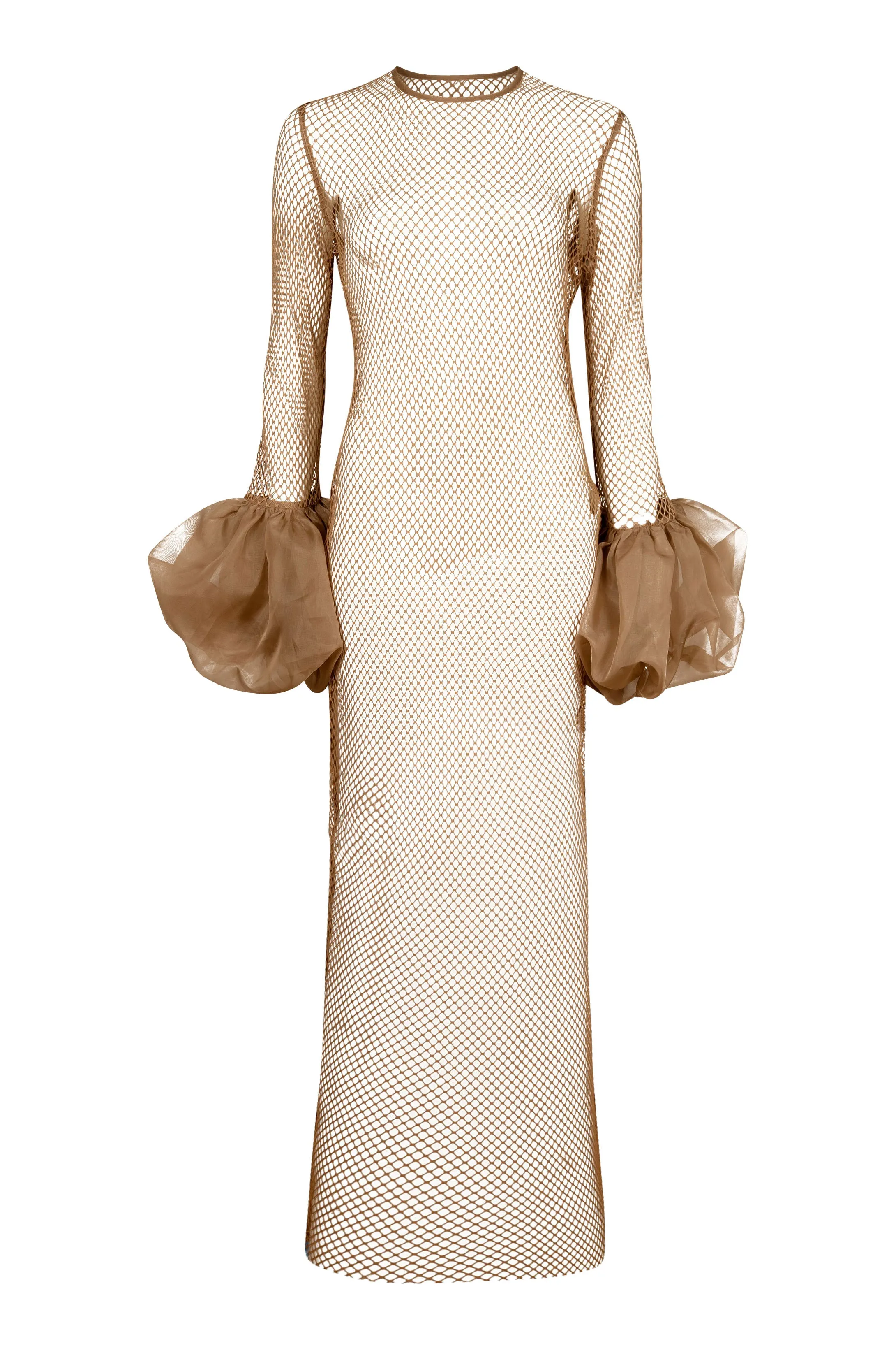 Lola Netted Dress Nude sold by Fe Noel