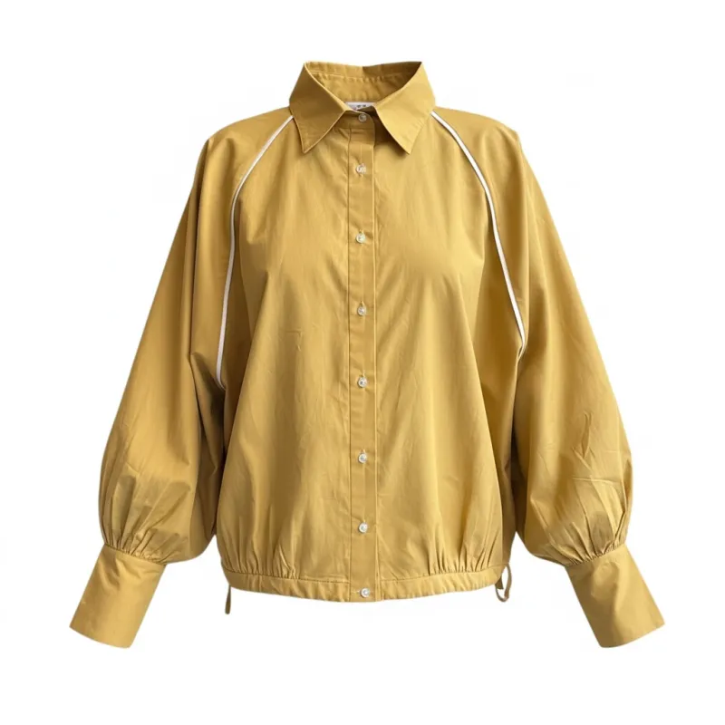 Mellow Yellow Lyte Poet Top made by Fe Noel