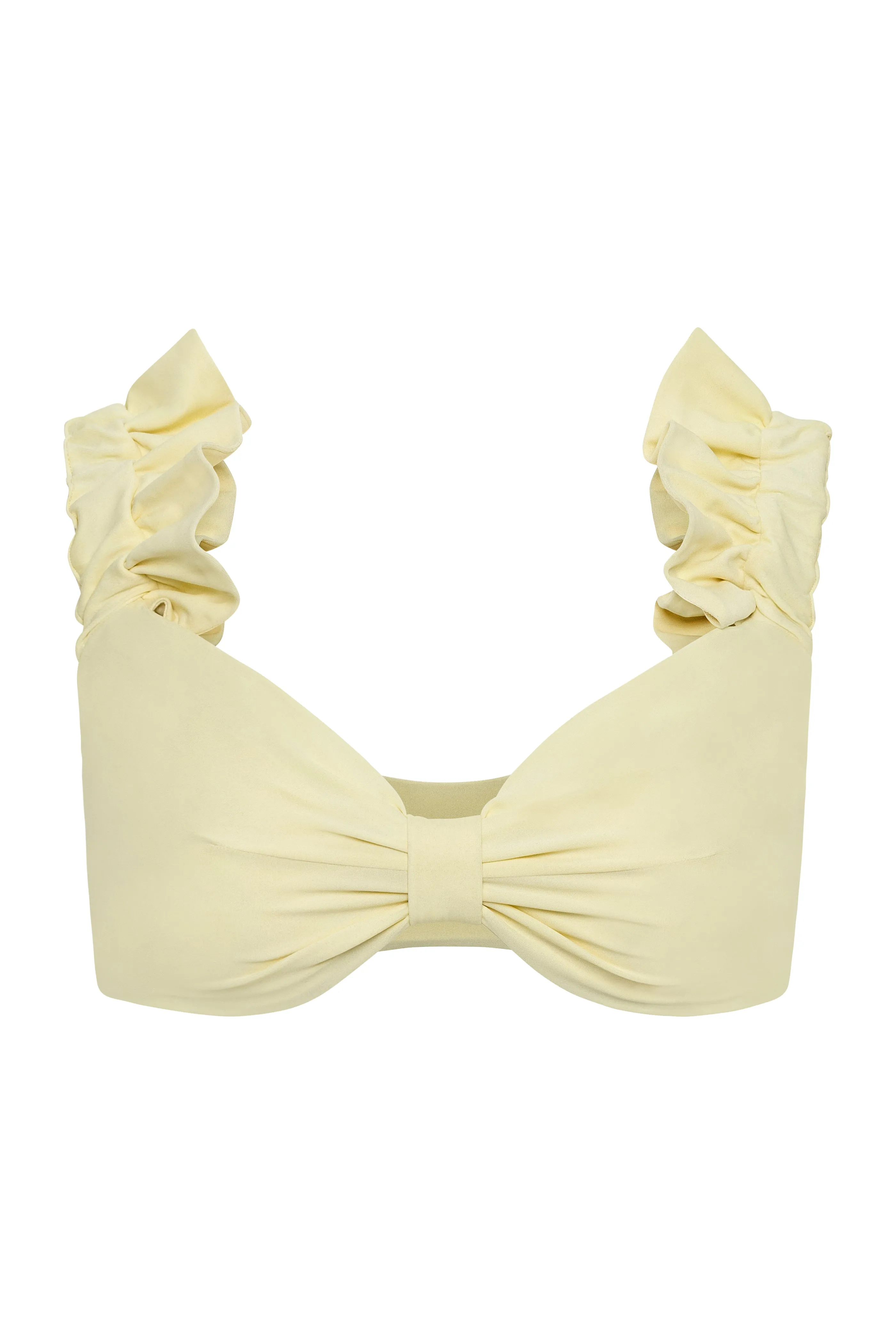 Bone Ruffle Fin Two Piece Swim Set sold by Fe Noel product image thumbnail 2