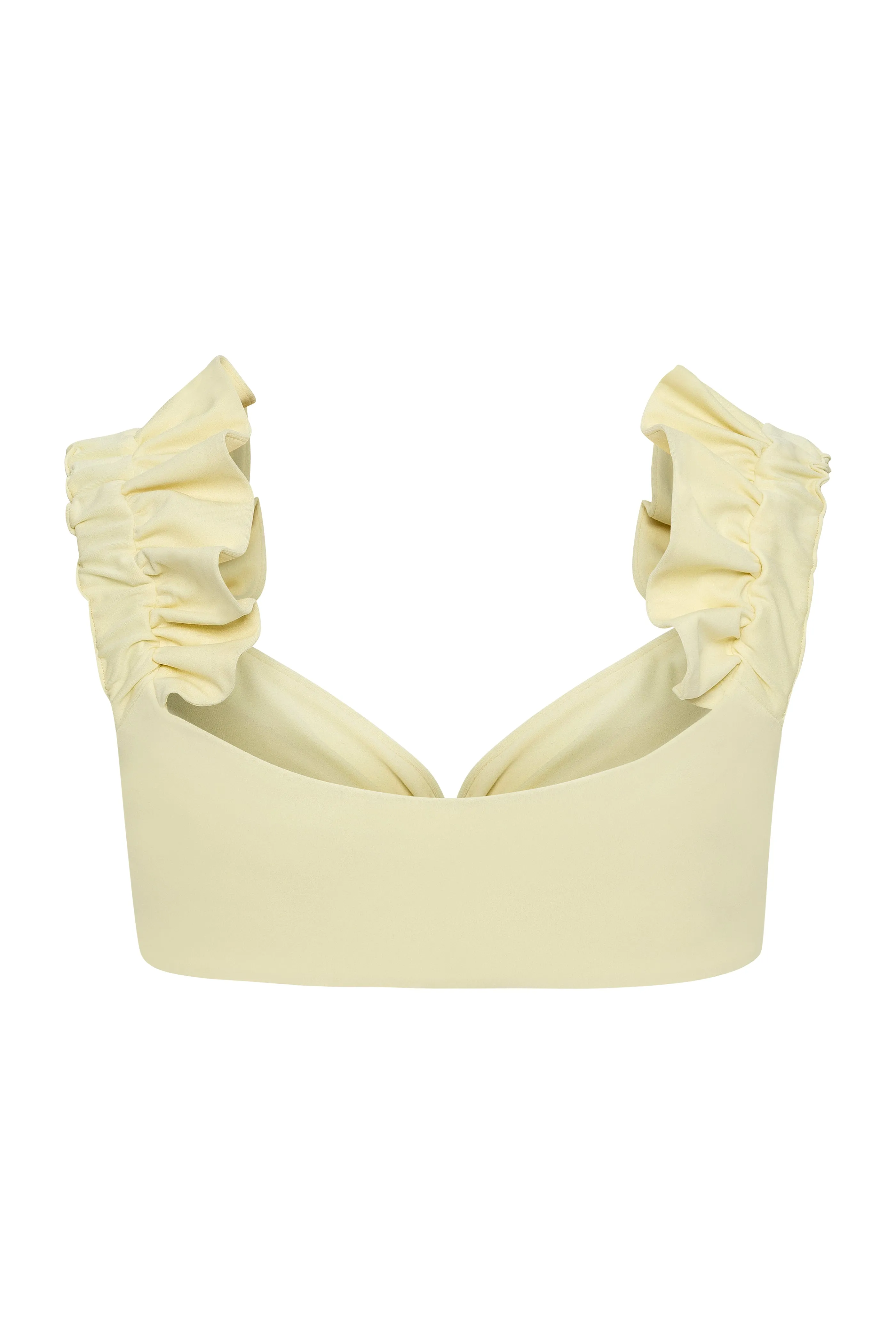 Bone Ruffle Fin Two Piece Swim Set sold by Fe Noel product image thumbnail 3